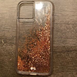 iPhone 11 glitter case
